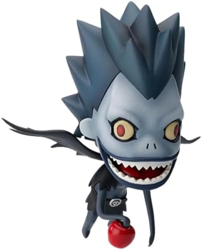 Eamily for Death Note Anime Figurine Collection Ryuuku Q Figure Statue Movable Head Shange Accessories Anime Clay Model Desktop Ornaments (Ryuuku) von Eamily