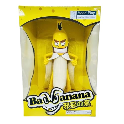 Eamily for Evil Banana Man Figure Handmade PVC Anime Manga Character Model Statue Figure Collectibles Decorations Gifts (Simpson) von Eamily