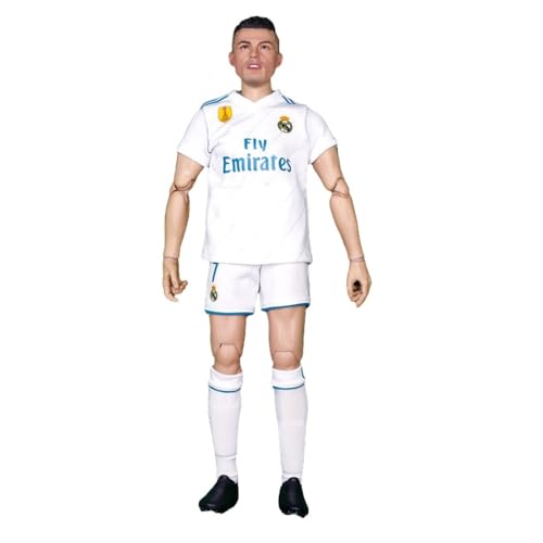 Eamily for Football Star Soldier Figure Handmade PVC Anime Manga Character Model Statue Figure Collectibles Decorations Gifts (Real Madrid Cairo) von Eamily