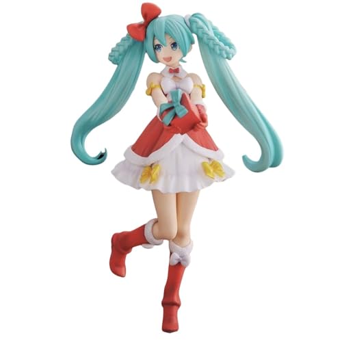 Eamily for Hatsune Miku Figure Handmade PVC Anime Manga Character Model Statue Figure Collectibles Decorations Gifts (Christmas) von Eamily