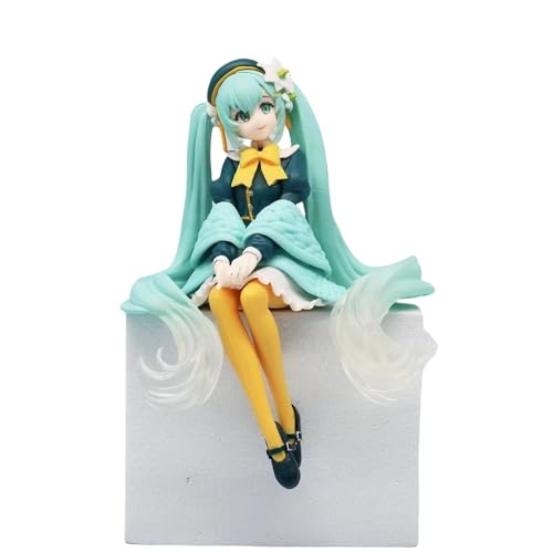 Eamily for Hatsune Miku Figure Handmade PVC Anime Manga Character Model Statue Figure Collectibles Decorations Gifts (Hundred Flowers Fairy) von Eamily