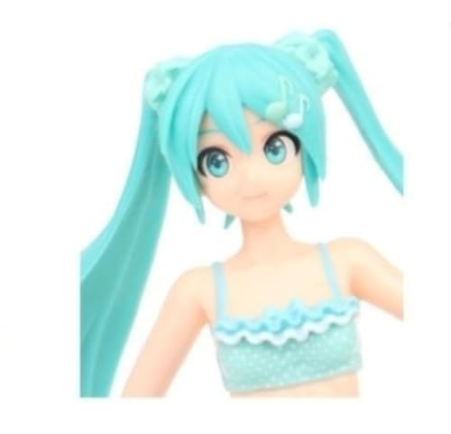 Eamily for Hatsune Miku Figure Handmade PVC Anime Manga Character Model Statue Figure Collectibles Decorations Gifts (Swimsuits) von Eamily