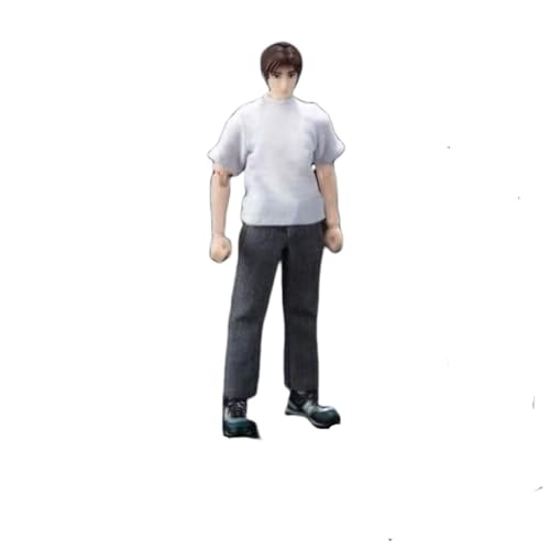 Eamily for Initial D Figure Handmade PVC Anime Manga Character Model Statue Figure Collectibles Decorations Gifts (Fujiwara Takumi) von Eamily