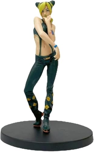 Eamily for JoJo's Super Action Figure Kujo Jotaro/Star Platinum Model with Accessories Movable PVC Anime Statue Collection Desktop Ornaments Gifts (Cujoh Jolyne) von Eamily