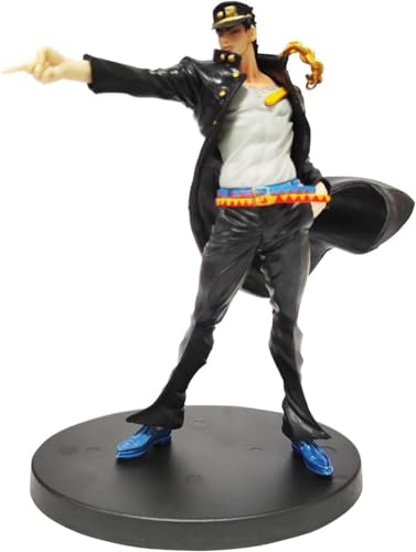 Eamily for JoJo's Super Action Figure Kujo Jotaro/Star Platinum Model with Accessories Movable PVC Anime Statue Collection Desktop Ornaments Gifts (Kujo Jotaro) von Eamily