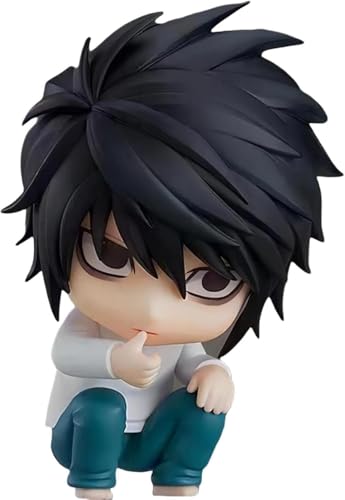 Eamily for L and Light Yagami Anime Figures Death Note Character Figure with Movable and Replaceable Model Statue for Decoration (Light Yagami) (L) von Eamily