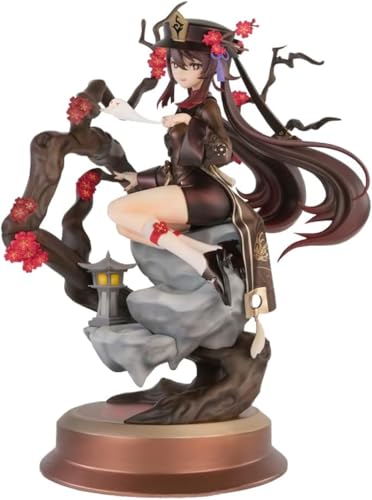 Eamily for Lumine Figure Anime Aether Figure Model Barbara Anime Action Figure Cartoon Character Collections Model 20CM (Hutao) von Eamily