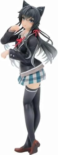 Eamily for My Youth Romantische Komödie ist falsch, wie ich erwartet habe, Yukinoshita Yukino Actionfigur, Anime-Girl, PVC-Figur, Statue, Sammlerstück, Modell, Desktop-Dekorationen (Yukinoshita Yukino von Eamily