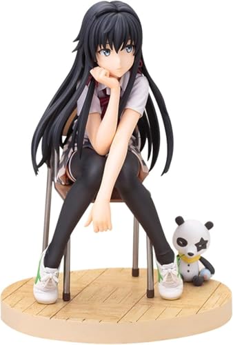 Eamily for My Youth Romantische Komödie ist falsch, wie ich erwartet habe, Yukinoshita Yukino Actionfigur Anime Girl PVC-Figur Statue Sammlerstück Modell Desktop-Dekorationen (Yukinoshita Yukino a) von Eamily