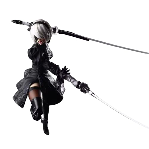 Eamily for NieR:Automata 2B DX Figur Handgemachte PVC Anime Manga Charakter Modell Statue Figur Sammlerstücke Dekorationen Geschenke von Eamily