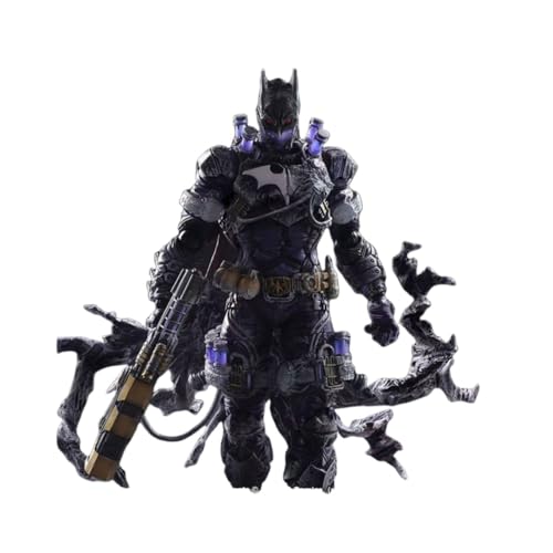 Eamily for PA Modification Hero Anime Action Figure Model Toy Doll Ornaments Can Be Collected Surprise Gifts (Frozen Batman) von Eamily