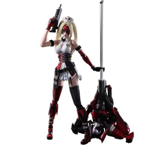 Eamily for PA Modification Hero Anime Action Figure Model Toy Doll Ornaments Can Be Collected Surprise Gifts (Harley Quinn) von Eamily