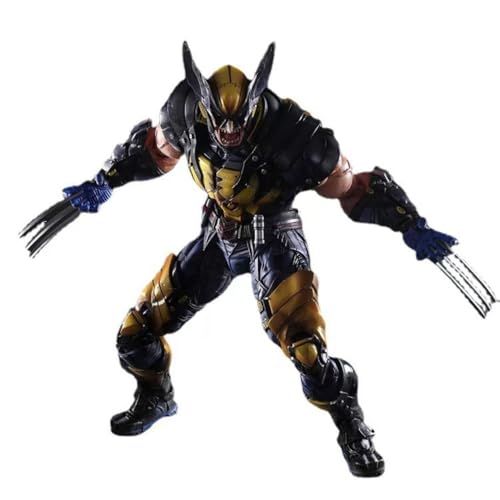 Eamily for PA Modification Hero Anime Action Figure Model Toy Doll Ornaments Can Be Collected Surprise Gifts (Wolverine) von Eamily