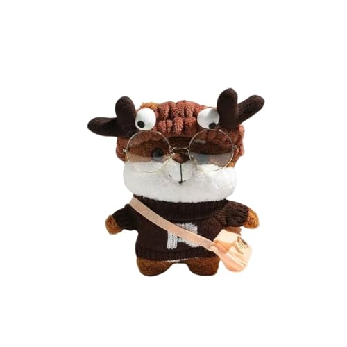 Eamily for Plush Small Bag Figure Handmade PVC Anime Manga Character Model Statue Figure Collectibles Decorations Gifts (Brown) von Eamily