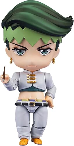 Eamily for Q Version Kujo Jotaro Figur Clayman Figur PVC Wechselbares Gesicht bewegliche Figur Statue Ornamente (Kishibe Rohan) von Eamily