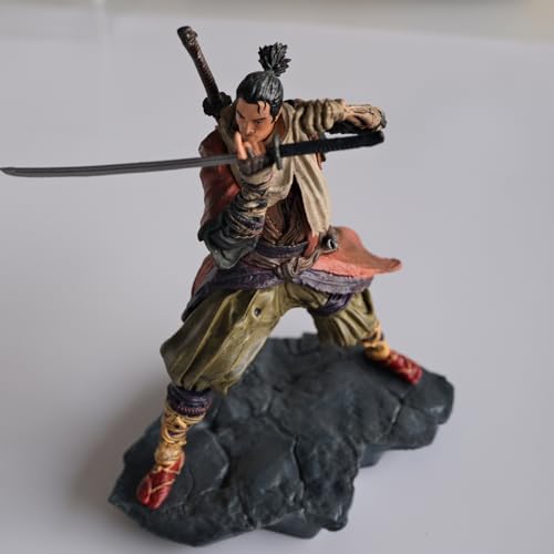 Eamily for Sekiro: Shadows Die Twice Figur Handgemachte PVC Anime Manga Charakter Modell Statue Figur Sammlerstücke Dekorationen Geschenke von Eamily