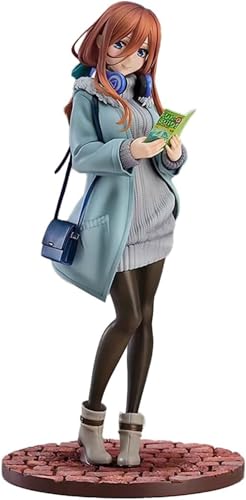 Eamily for The Quintessential Quintuplets Figur Nakano Yotsuba/Nakano Miku Actionfiguren Stehposition Modell PVC Cartoon Figur Anime Mädchen Statue Ornament von Eamily