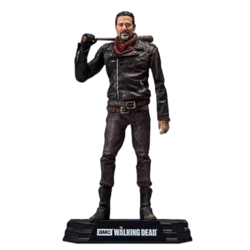 Eamily for The Walking Dead Movie and TV Peripheral Styling Negan Rick Sheriff Daryl Figure Handmade PVC Anime Manga Character Model Statue Figure Collectibles Decorations Gifts (Negan statues) von Eamily