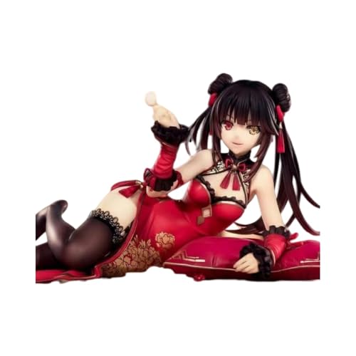 Eamily for Tokisaki Kurumi in Spiritworld Cheongsam Dress Anime Action Figure Model Toy Doll Ornaments Can Be Collected Surprise Gifts von Eamily