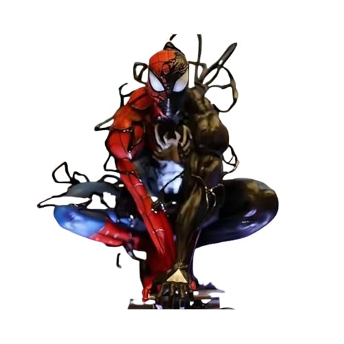 Eamily for Venom Spider-Man Symbiote Anime Action Figure Model Toy Doll Ornaments Can Be Collected Surprise Gifts von Eamily