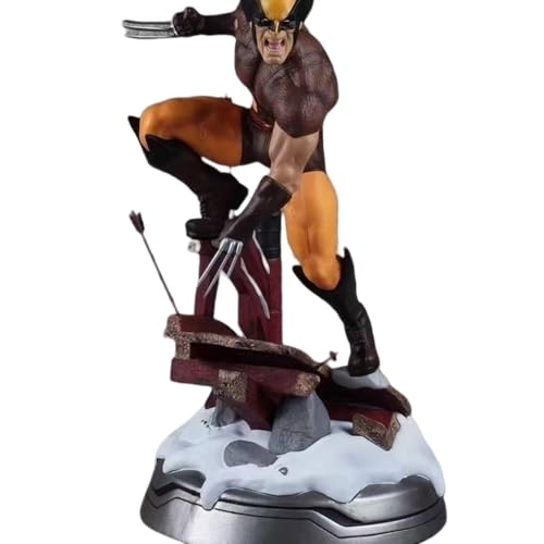 Eamily for Wolverine Figur Handgemachte PVC Anime Manga Charakter Modell Statue Figur Sammlerstücke Dekorationen Geschenke von Eamily