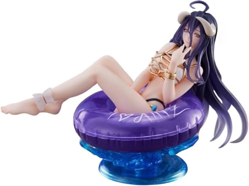 Eamily für Albedo Anime Figuren, Albedo Figur Statuen PVC Modell Anime Actionfigur Geburtstagsgeschenke für Fans (Albedo) von Eamily