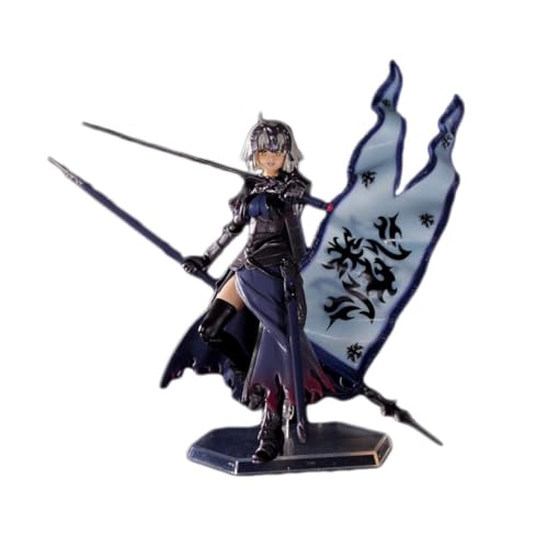 Eamily für Black Joan of Arc Joan of Arc Action Figur Anime Action Figur Modell Spielzeug Puppe Ornamente können gesammelt Werden Überraschung Geschenke von Eamily