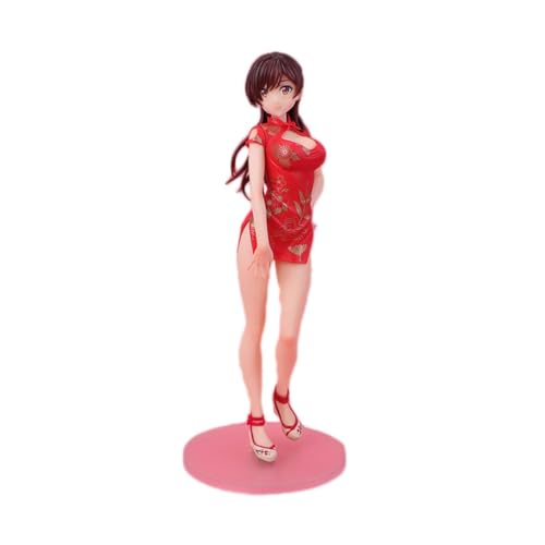 Eamily für Mizuhara Chizuru Cheongsam Anime Action Figur Modell Spielzeug Puppe Ornamente können gesammelt Werden Überraschung Geschenke von Eamily