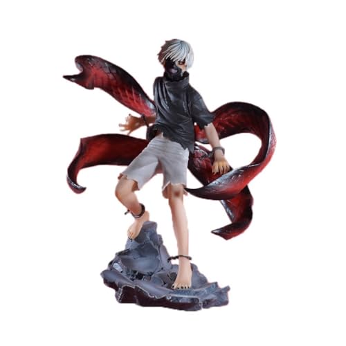 Eamily für Tokyo BAKURO austauschbare Kopf Version Kaneki Ken Anime Action Figur Modell Spielzeug Puppe Ornamente können gesammelt Werden Überraschung Geschenke von Eamily