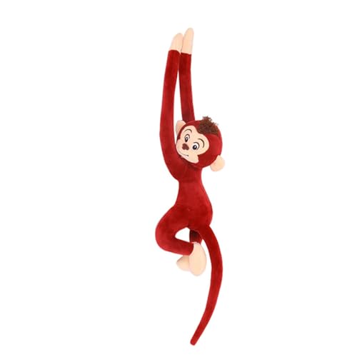 Eastuy 65cm Plüschtier AFFE Süßer Langarmiger AFFE Hängende AFFE Stofftier, Kindersicheres Kuscheltier Äffchen, Hanging Monkey Plüsch Spielzeug Für Kinder Mädchen Und Junge-n von Eastuy