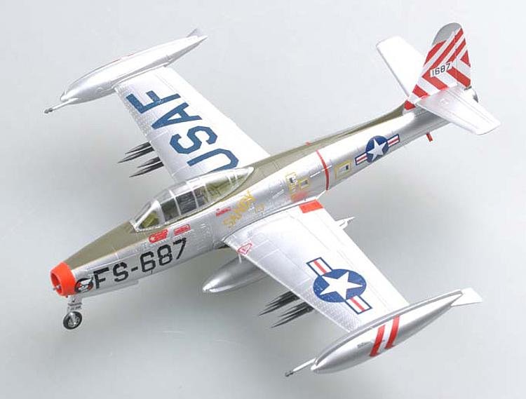 F-84E SANDY assigned to the 9th FBS,Base von Easy Model