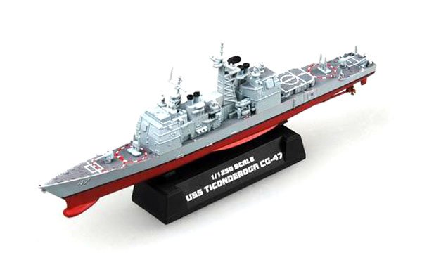 USS CG-47 Ticonderoga Cruiser von Easy Model