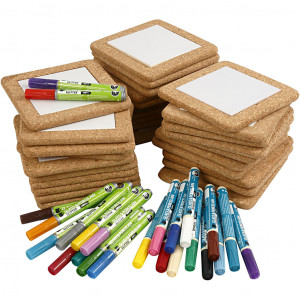 Kreativset Untersetzer, Sortierte Farben, Größe 15,5x15,5 cm, 1 Set von EasyKit