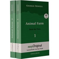 Animal Farm / Farm der Tiere - 2 Teile (Buch + 2 MP3 Audio-CD) - Lesemethode von Ilya Frank - Zweisprachige Ausgabe Englisch-Deutsch von EasyOriginal Verlag