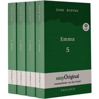 Emma - Teile 5-8 (Buch + 4 MP3 Audio-CDs) - Lesemethode von Ilya Frank - Zweisprachige Ausgabe Englisch-Deutsch von EasyOriginal Verlag