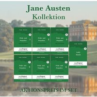 Jane Austen Kollektion Hardcover (7 Bücher + 7 MP3 Audio-CDs) - Lesemethode von Ilya Frank - Zweisprachige Ausgabe Englisch-Deutsch von EasyOriginal Verlag