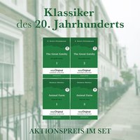 Klassiker des 20. Jahrhunderts (Buch + 4 MP3 Audio-CDs) - Lesemethode von Ilya Frank - Zweisprachige Ausgabe Englisch-Deutsch von EasyOriginal Verlag