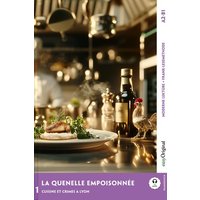 La Quenelle empoisonnée - Französische Krimi-Lektüre A2-B1 von EasyOriginal Verlag