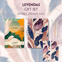 Leyendas (with audio-online) Readable Classics Geschenkset + Marmorträume Schreibset Basics von EasyOriginal Verlag