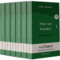 Pride and Prejudice / Stolz und Vorurteil - 6 Teile Hardcover - (Buch + MP3 Audio-CD) - Lesemethode von Ilya Frank - Zweisprachige Ausgabe Englisch-De von EasyOriginal Verlag