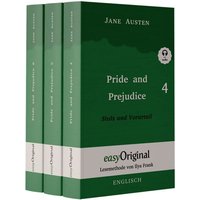 Pride and Prejudice / Stolz und Vorurteil - Teile 4-6 Hardcover (Buch + 3 MP3 Audio-CD) - Lesemethode von Ilya Frank - Zweisprachige Ausgabe Englisch- von EasyOriginal Verlag