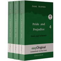 Pride and Prejudice / Stolz und Vorurteil - Teile 4-6 Softcover (Buch + 3 MP3 Audio-CD) - Lesemethode von Ilya Frank - Zweisprachige Ausgabe Englisch- von EasyOriginal Verlag