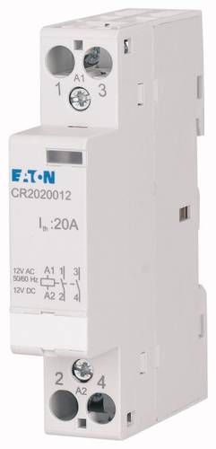 Eaton CR2020012 Installationsschütz Nennspannung: 12V DC/AC Schaltstrom (max.): 20A 2 Schließer 1St. von Eaton