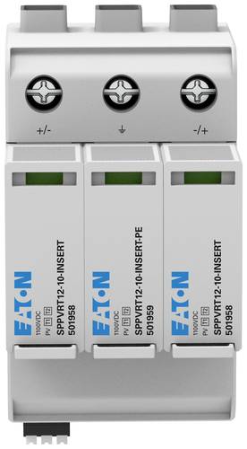 Eaton EP-501955 SPPVRT12-10-2+PE Überspannungsschutz-Modul Überspannungsschutz für: Photovoltaik- von Eaton