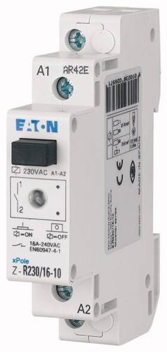 Eaton Z-R24/16-10 Installationsrelais Nennspannung: 24 V/DC Schaltstrom (max.): 16A 1 Schließer 1St. von Eaton