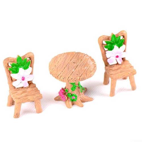Puppenhaus Miniaturmöbel Feengarten Ornament DIY Dekor Zubehör Set von Eawfgtuw