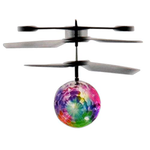 Eaxus Infrarot LED Fliegender Heli Ball IR Sensor Hubschrauber Kugel Mini Heliball Selbstfliegender Kugel Helikopter Leuchtball Helicopter von Eaxus