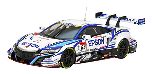 Ebbro 591045518 1:43 Epson Modulo NSX-GT GT500 2017#64 591045518-Standmodell, Die-Cast, Sammler, Rennauto, Mehrfarbig von Ebbro