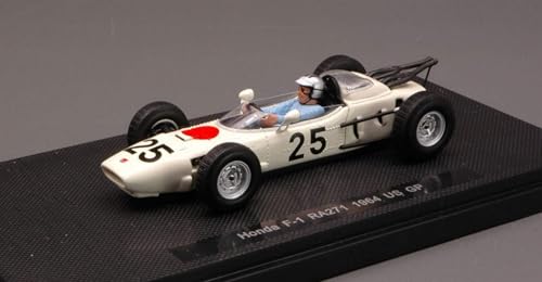 Ebbro Scale Modell KOMPATIBEL MIT Honda R.BUCKNUM 1964 N.25 Retired USA GP 1:43 EB44257 von Ebbro