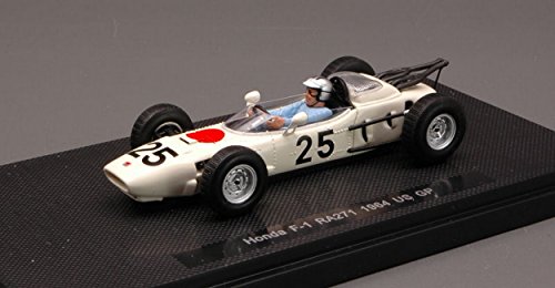 Ebbro Scale Modell KOMPATIBEL MIT Honda R.BUCKNUM 1964 N.25 Retired USA GP 1:43 EB44257 von Ebbro